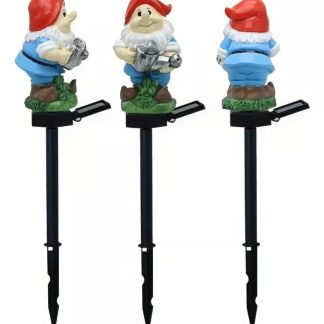 ESTACA SOLAR GNOMO DUENDE O PITUFO