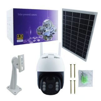 CÁMARA SOLAR PTZ WIFI 4K