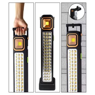 LÁMPARA RECARGABLE SOLAR Y USB 39 LEDS